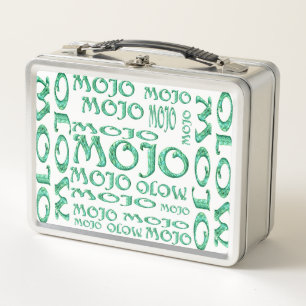 Mojo white stainless lunchbox