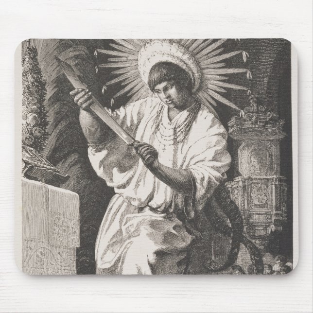 Mojos Indian Mouse Mat (Front)