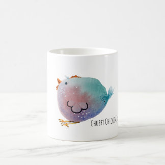 Mok Chubby Chicken Chica, colorfull cute bird Coffee Mug