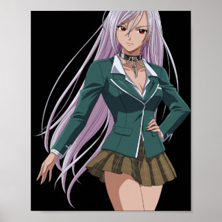 Moka Akashiya - Rosario + Vampire  Poster