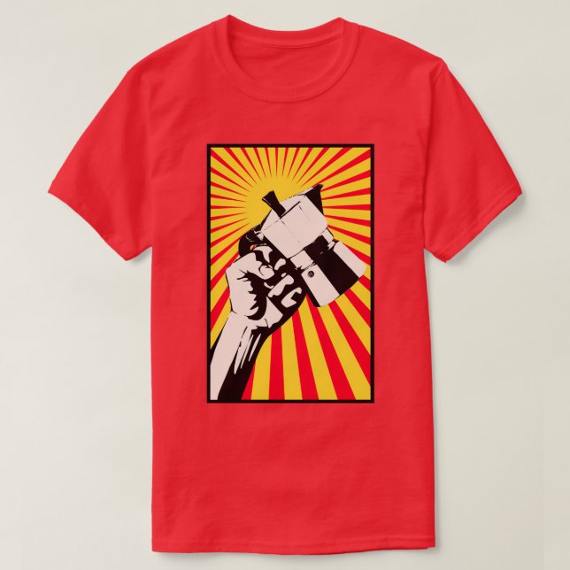 Moka Revolution T-Shirt (Design Front)