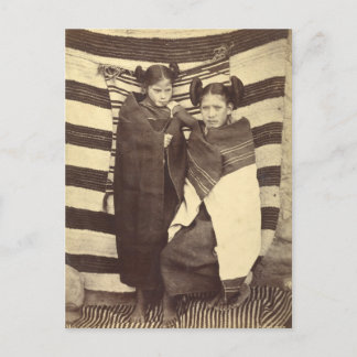 Moki Girls, 1879 Postcard