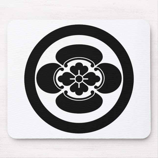 Mokko in a circle mouse mat (Front)