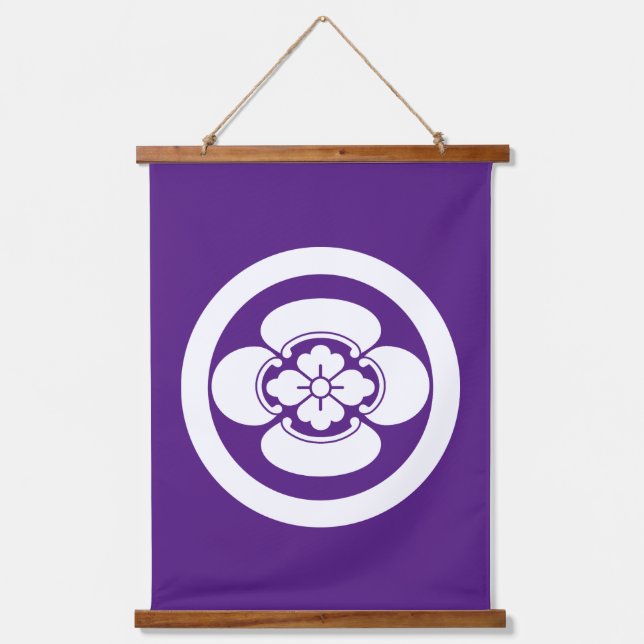 Mokko in circle hanging tapestry (Front)