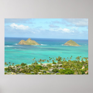 Mokulua Islands Poster