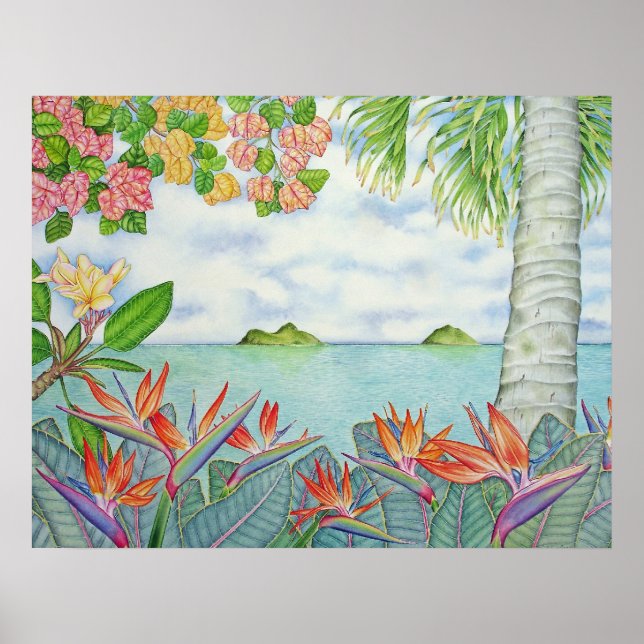 Mokuluas, Hawaii Poster (Front)