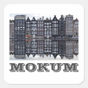 Mokum (Amsterdam) Square Sticker