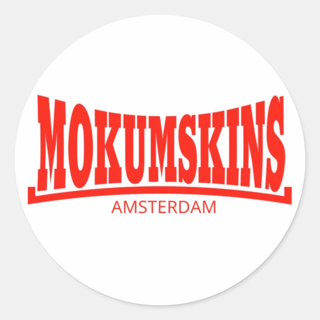 Mokumskins stickers (Front)