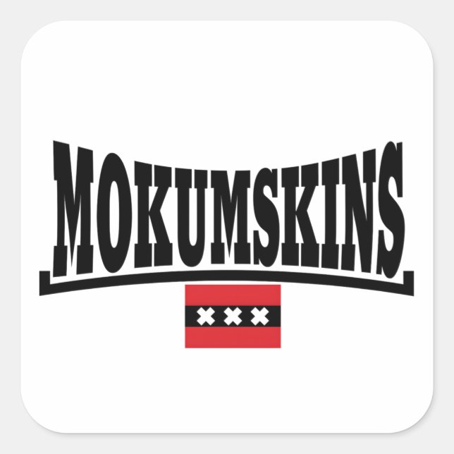 Mokumskinsstickers Square Sticker (Front)