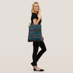 Mola Kuna Shoulder Tote Bag
