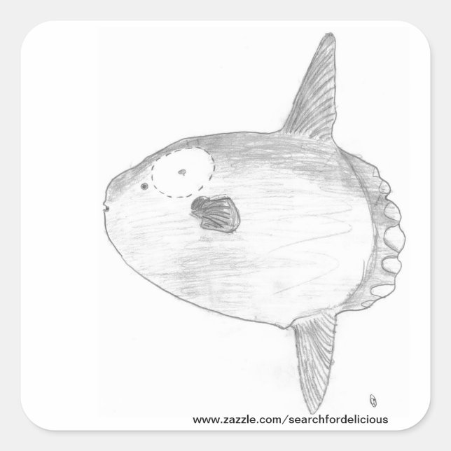 Mola Mola Sticker (Front)