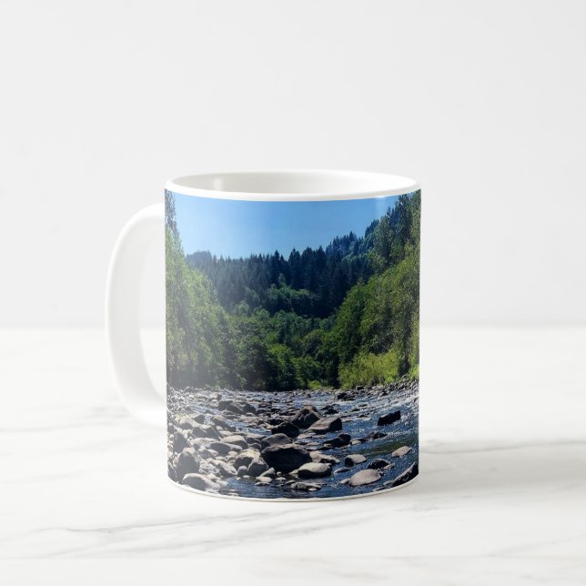 Molalla River, OR Coffee Mug (Front Left)