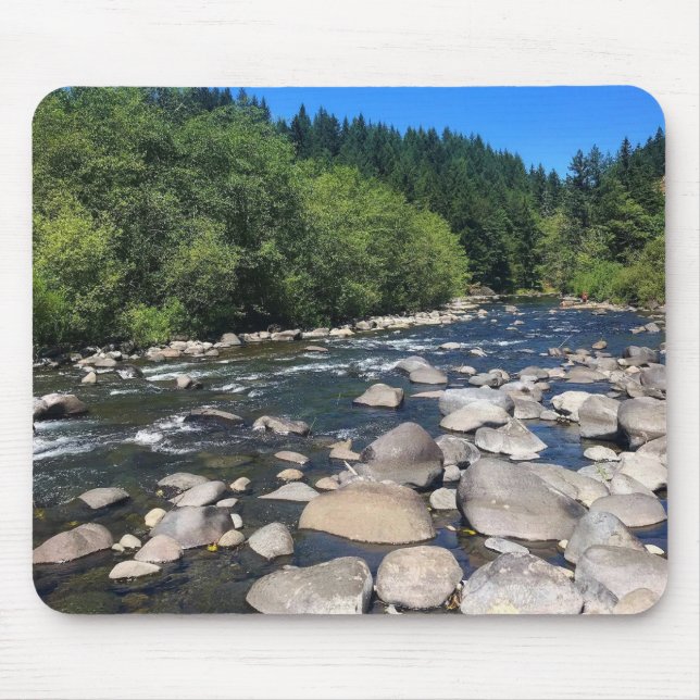 Molalla River, OR Mouse Mat (Front)