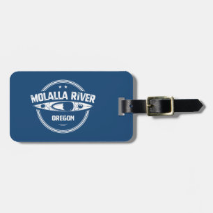 Molalla River Oregon Kayaking Luggage Tag