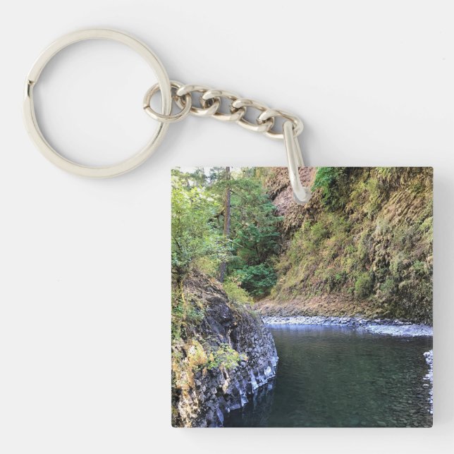 Molalla River, Oregon Key Ring (Front)