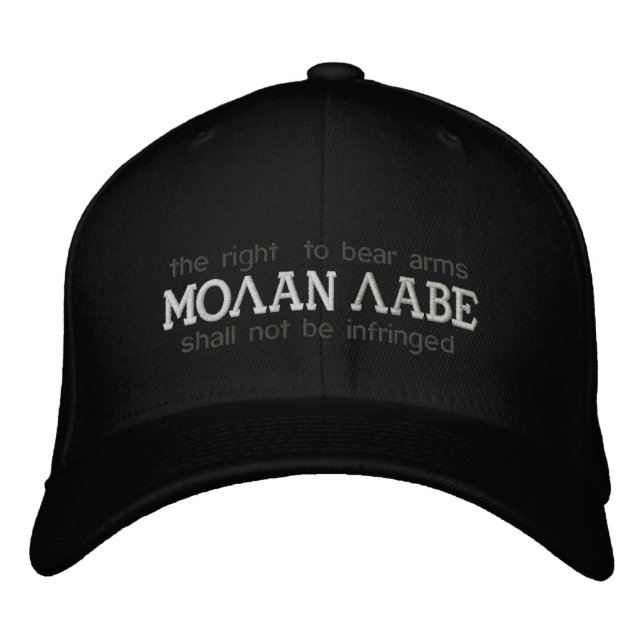 Molan Labe Embroidered Hat (Front)