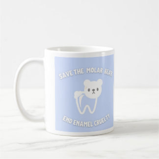 Molar bear funny dentist mug