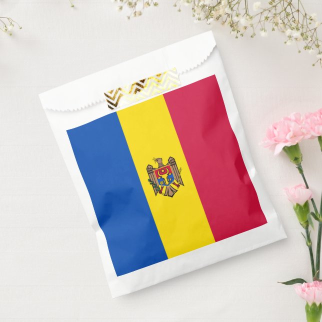 Moldavia flag favour bags (Sealed)