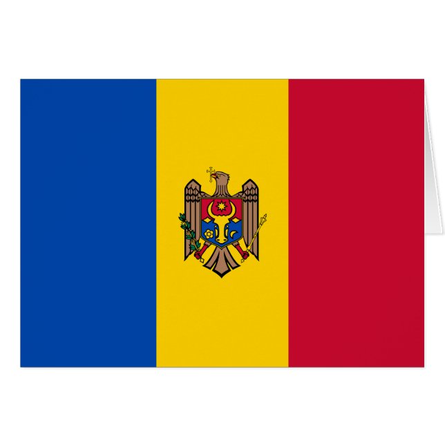 Moldova Flag (Front Horizontal)