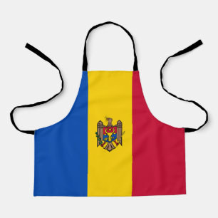 Moldova Flag Apron