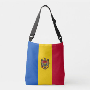 Moldova Flag Crossbody Bag