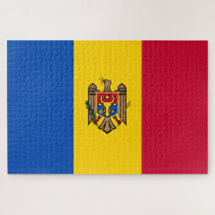 Moldova Flag Jigsaw Puzzle