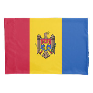 Moldova Flag Pillowcase