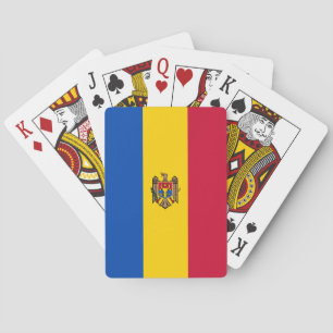 Moldova Flag Playing Cards