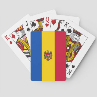 Moldova Flag Playing Cards