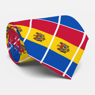Moldova Flag Tie
