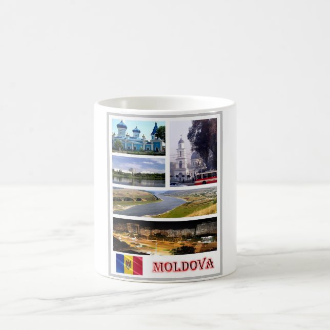 Moldova - Mosaic - Coffee Mug (Center)