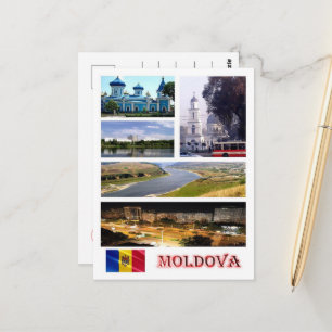 Moldova - Mosaic - Postcard