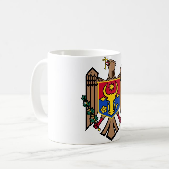 MOLDOVA Special Gift Black Tourist Classic  Coffee Mug (Front Left)