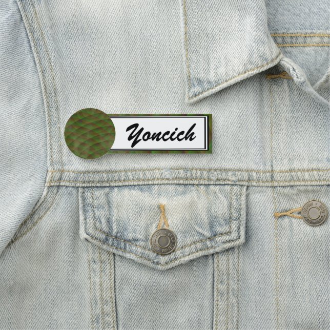 Moldy Interference by Kenneth Yoncich Name Tag (In Situ)