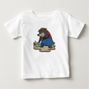 Mole as Farmer Baby T-Shirt