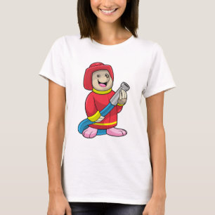 Mole as Firefighter with Hose T-Shirt