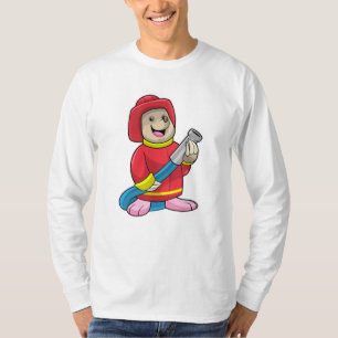 Mole as Firefighter with Hose T-Shirt