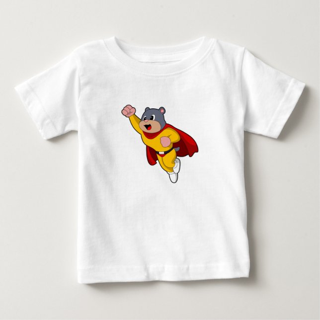 Mole as Hero Baby T-Shirt (Front)
