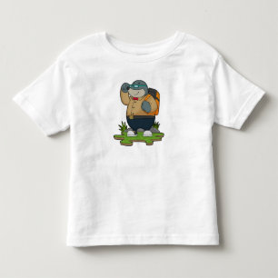 Mole as Hiker with Backpack Toddler T-Shirt