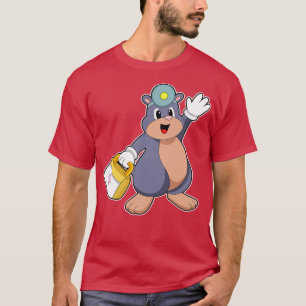Mole as Nurse with First aid kit T-Shirt