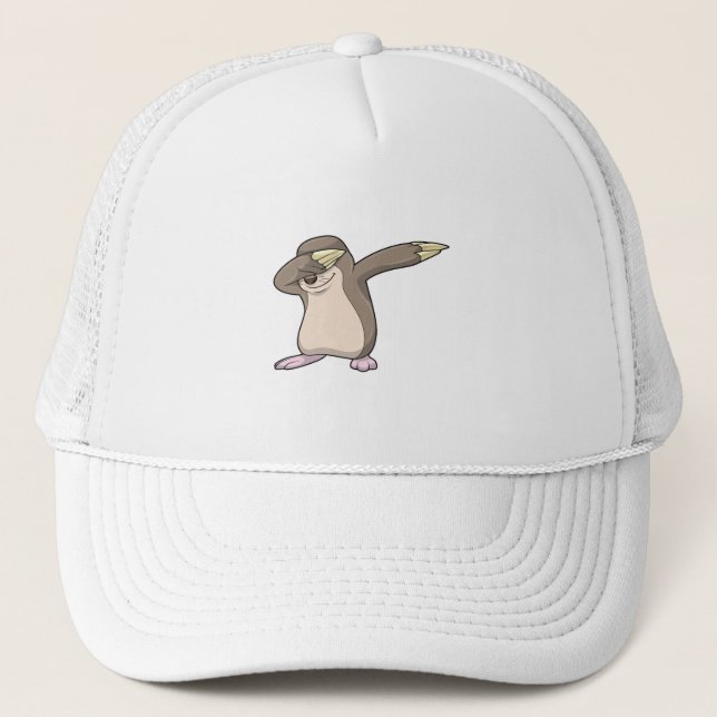 Mole at Hip Hop Dance Dab Trucker Hat (Front)