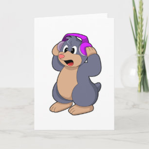 Mole at Music with Headphone Card