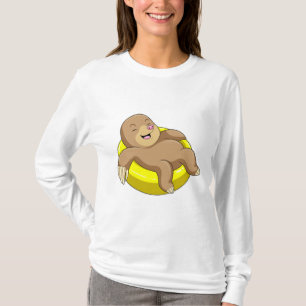 Mole at Swimming with Lifebuoy T-Shirt