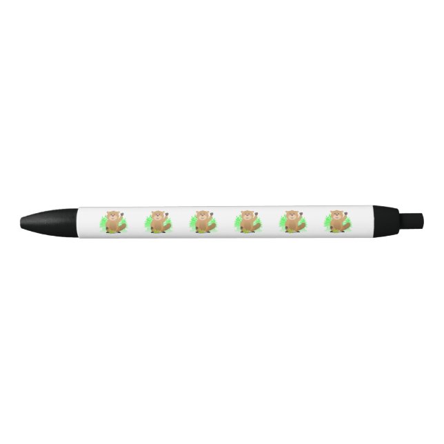Mole clipart black ink pen (Front)