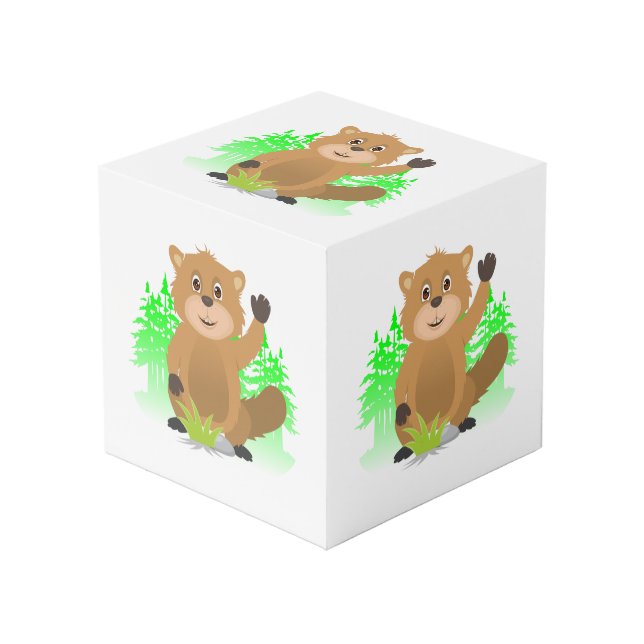 Mole clipart cube (Front Angled)