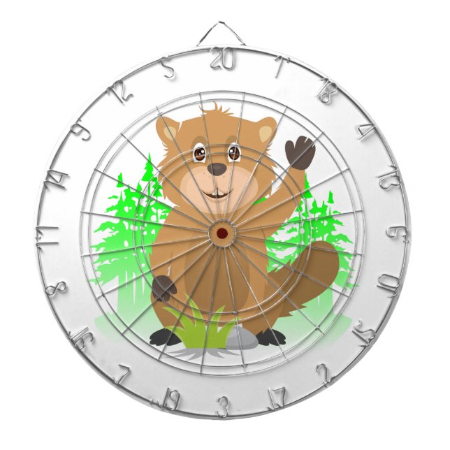 Mole clipart dartboard (Front)