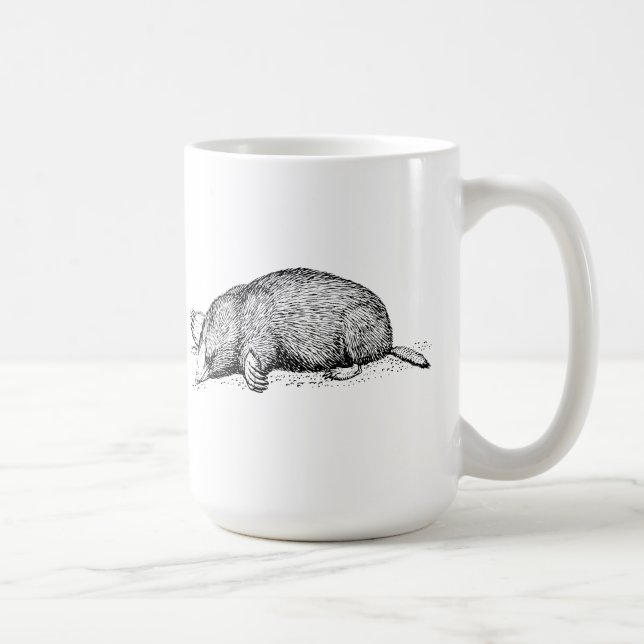 Mole Coffee Mug (Right)
