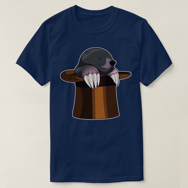Mole Cylinder T-Shirt (Design Front)