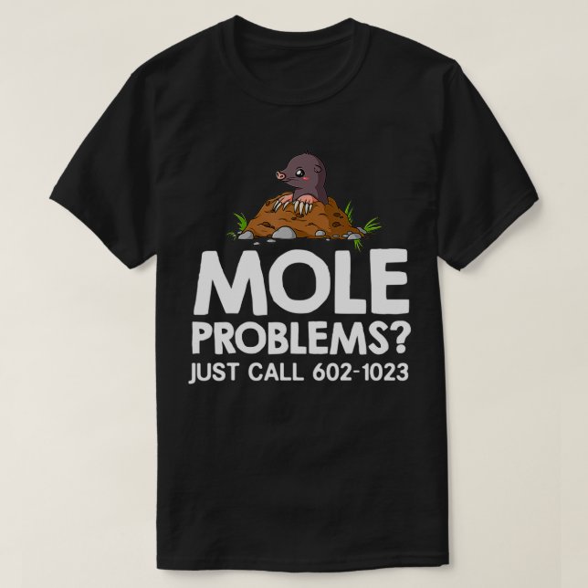 Mole Day Chemistry Gift Hunter Chemist  T-Shirt (Design Front)