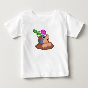 Mole Earth Flower Baby T-Shirt